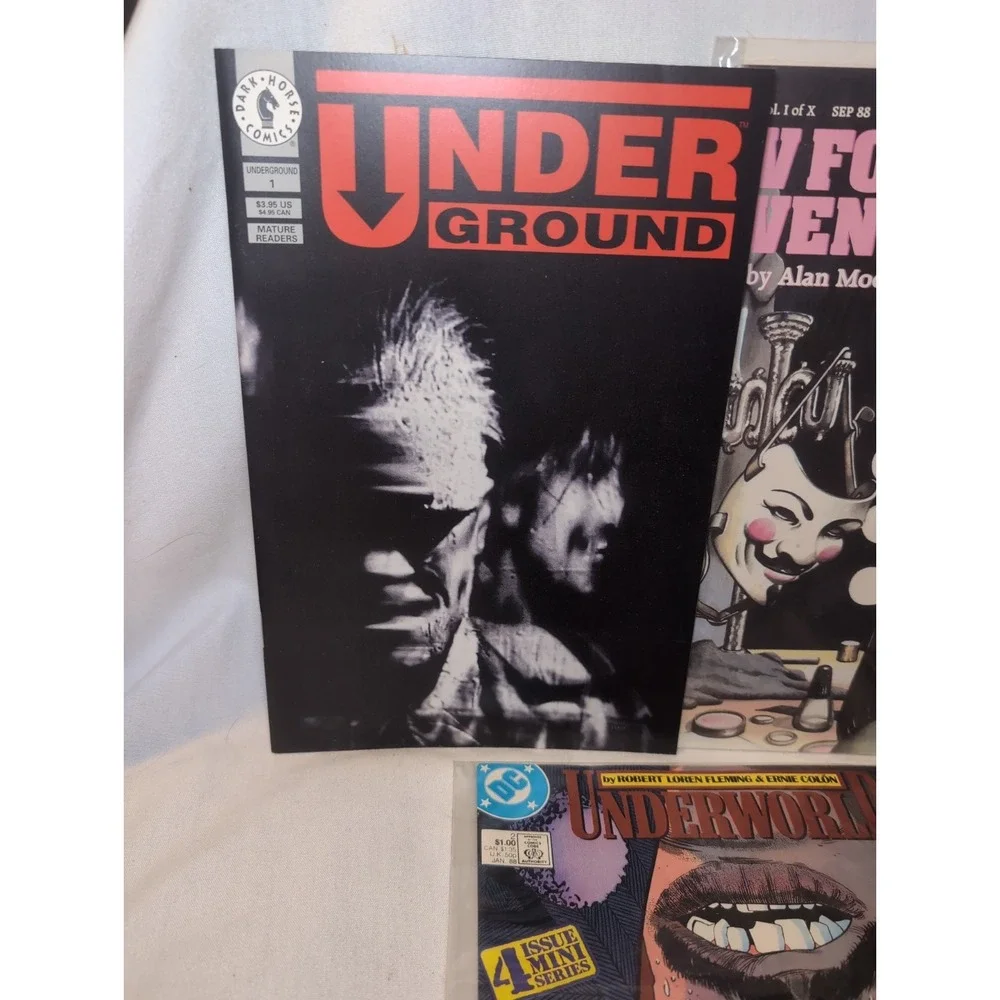 Underworld 4-Issue COMPLETE Mini Series 1-4 (1987) DC Comics + Others